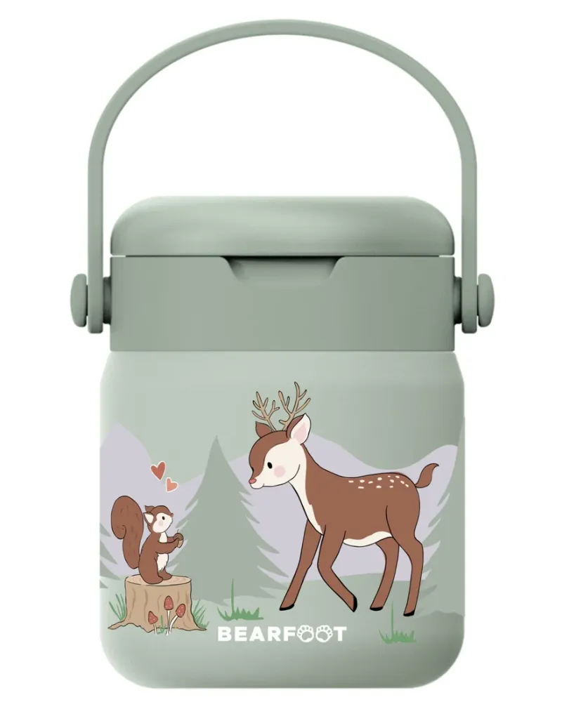 BEARFOOT Mattermos 500 ml – Grønn Hjort