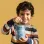 BEARFOOT Mattermos 500 ml – Blå „Stickers“