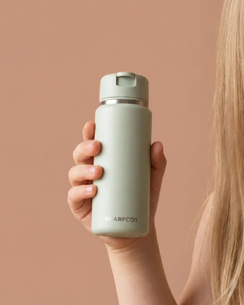 BEARFOOT Tiny drikkeflaske 200 ml – grønn