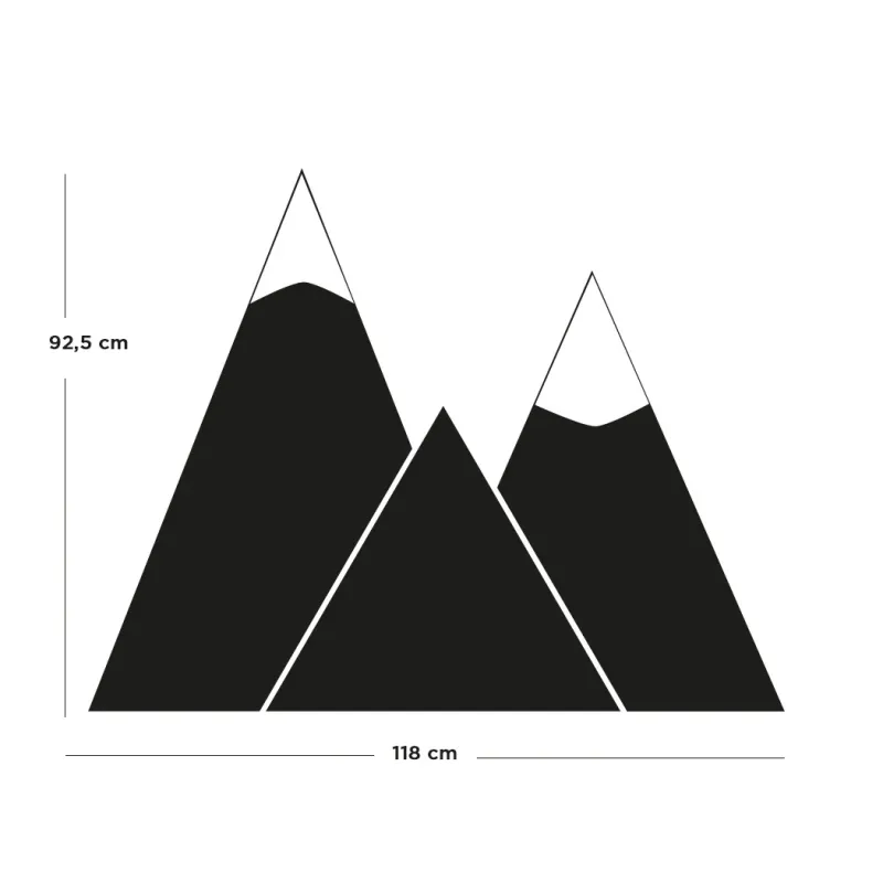 Magnetisk fjelltavle for barn – Ferflex Montagne
