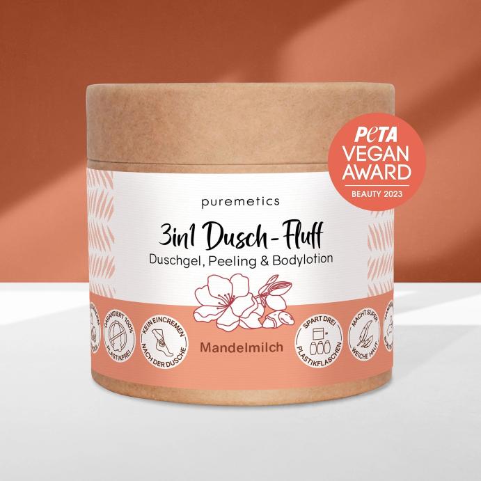 3-i-1 dusjsåpe «mandelmelk»