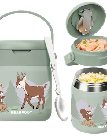 BEARFOOT Mattermos 500 ml – Grønn Hjort