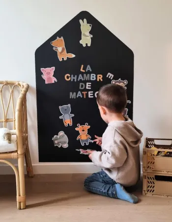 Magnetisk tavle formet som et hus – Ferflex