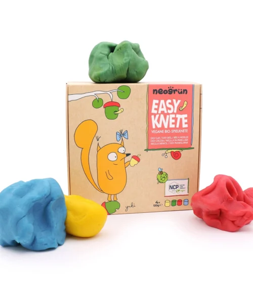 Økologisk, enkel vegansk leiresett med 4 «Yuki»